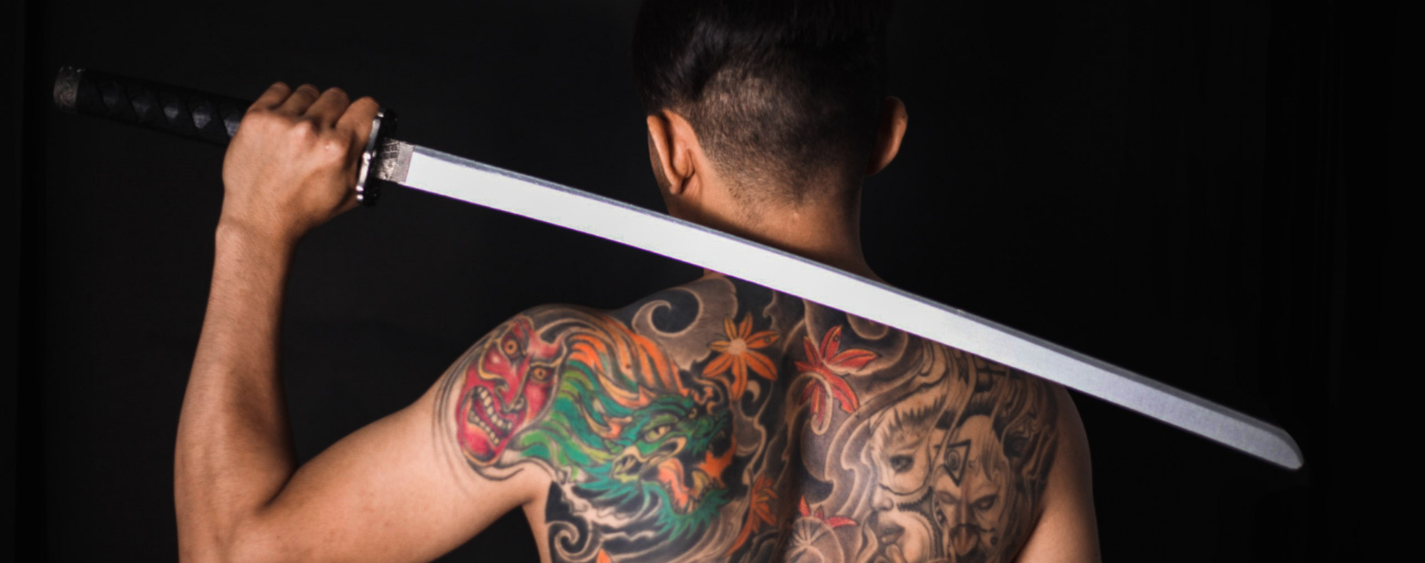 tatuaggio della katana