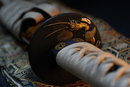Katana Antica Giapponese di Tachibana Munehiro con Koshirae Dorato