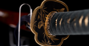 Wakizashi Antico Giapponese Toranba Hamon con Kogatana & Shakudō Tsuba