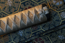 Katana Antica Giapponese di Tachibana Munehiro con Koshirae Dorato