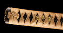 Wakizashi Antico di Osafune Sukesada con Koshirae a Motivo di Leone - NBTHK Hozon