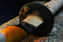 Katana Antica Giapponese di Tachibana Munehiro con Koshirae Dorato