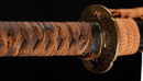 Katana Antica Giapponese 70cm lama, Koshirae Marrone, Periodo Edo