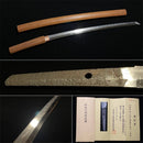 Wakizashi Antico NBTHK, Yamashirodaijo Fujiwara Yoshiyuki, Keicho-Shinto