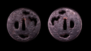 Katana Antica Giapponese con Tsuba in Ferro e Montature Laccate Nere