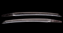 Wakizashi Antico Giapponese Toranba Hamon con Kogatana & Shakudō Tsuba