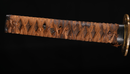 Katana Antica Giapponese 70cm lama, Koshirae Marrone, Periodo Edo