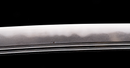 Wakizashi Antico Giapponese Toranba Hamon con Kogatana & Shakudō Tsuba