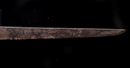Wakizashi Antico Giapponese Toranba Hamon con Kogatana & Shakudō Tsuba