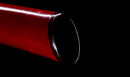 Katana Antica Giapponese con Saya Rosso e Tsuba Fukurin Momiji Dorata