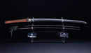 Katana Antica Giapponese firmata Kojima Katsumasa con Tsuba in Ferro a Paesaggio