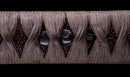 Katana Antica Giapponese, Tsuba con Uccelli Acquatici firmata Awataguchi