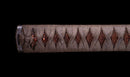 Katana Antica Giapponese, Tsuba con Uccelli Acquatici firmata Awataguchi