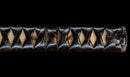 Katana Antica Giapponese con Tsuba in Ferro Sukashi Floreale, Lama Mumei Periodo Edo