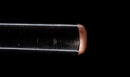 Katana Antica Giapponese con Tsuba in Ferro Sukashi Floreale, Lama Mumei Periodo Edo