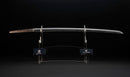 Katana Antica Giapponese con Tsuba in Ferro Intarsiato in Oro, Attribuita a Chikuzen Nobukuni — NBTHK Hozon