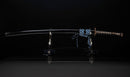 Katana Antica Giapponese con Tsuba in Ferro Intarsiato in Oro, Attribuita a Chikuzen Nobukuni — NBTHK Hozon