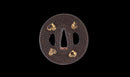 Katana Antica Giapponese con Tsuba Karakusa, firmata Chōshū Fujiwara Kiyoshige — NBTHK Hozon