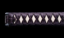Katana Antica Giapponese con Tsuba Karakusa, firmata Chōshū Fujiwara Kiyoshige — NBTHK Hozon