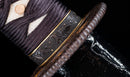 Katana Antica Giapponese con Tsuba Karakusa, firmata Chōshū Fujiwara Kiyoshige — NBTHK Hozon