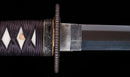 Katana Antica Giapponese con Tsuba Karakusa, firmata Chōshū Fujiwara Kiyoshige — NBTHK Hozon