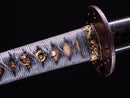 Katana Antica Giapponese Koto, Profonda Curvatura - 64,5cm
