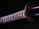 Katana Antica Giapponese Koto, Profonda Curvatura - 64,5cm