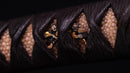 Wakizashi Antico Giapponese Midare Hamon 45,5cm