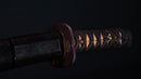 Wakizashi Antico Giapponese Midare Hamon 45,5cm
