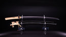 Katana Antica Giapponese Midare Hamon, Sukashi Tsuba