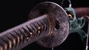 Katana Antica Giapponese 65,1cm con Tsuba in ferro spesso