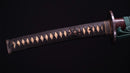 Katana Antica Giapponese 65,1cm con Tsuba in ferro spesso