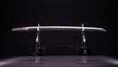 Katana Antica Giapponese, Gunome Hamon con Raccordi Floreali