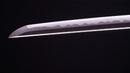 Katana Antica Giapponese, Gunome Hamon con Raccordi Floreali