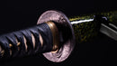 Katana Antica Giapponese con un Raro Koshirae Verde, Periodo Edo