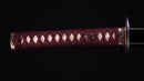 Katana Antica Giapponese con Tsuba Kuruma-sukashi