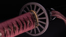 Katana Antica Giapponese con Tsuba Kuruma-sukashi