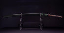 Katana Antica Giapponese firmata Seki-ju Kaneyoshi con Splendida Saya Verde