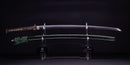 Katana Antica Giapponese firmata Seki-ju Kaneyoshi con Splendida Saya Verde