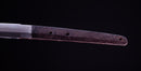 Katana Antica Giapponese con Tsuba in Ferro e Montature Laccate Nere