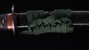 Katana Antica Giapponese firmata Seki-ju Kaneyoshi con Splendida Saya Verde