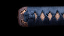 Katana Antica Giapponese con Tsuba Sukashi a Motivo Foglia