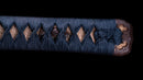 Katana Antica Giapponese con Tsuba Sukashi a Motivo Foglia