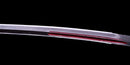 Katana Antica Giapponese con Scanalatura Laccata Rossa