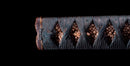 Katana Antica Giapponese con Scanalatura Laccata Rossa