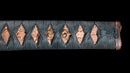 Katana Antica Giapponese con Scanalatura Laccata Rossa