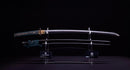 Katana Antica Giapponese con Tsuba Kakugata Arrotondata - Tardo Muromachi