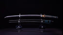 Katana Antica Giapponese con Tsuba Kakugata Arrotondata - Tardo Muromachi