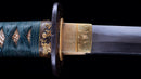 Katana Antica Giapponese con Tsuba Kakugata Arrotondata - Tardo Muromachi
