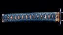 Katana Antica Giapponese con Tsuba Kakugata Arrotondata - Tardo Muromachi